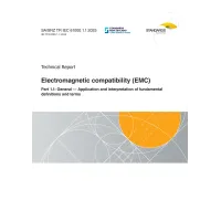 SA/SNZ TR IEC 61000.1.1:2025