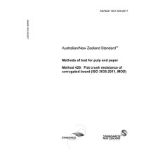 AS/NZS 1301.429:2017 AS/NZS 1301.429:2017
