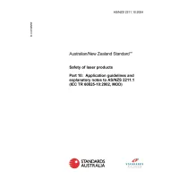 AS/NZS 2211.10:2004