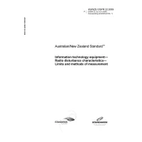 AS/NZS CISPR 22:2009