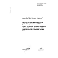 AS/NZS 4502.1:2006