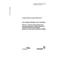 AS/NZS IEC 60947.5.3:2015 AS/NZS IEC 60947.5.3:2015
