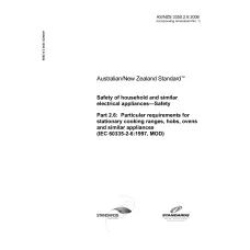 AS/NZS 3350.2.6:2006 AS/NZS 3350.2.6:2006