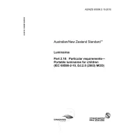 AS/NZS 60598.2.10:2015
