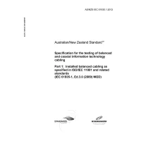AS/NZS IEC 61935.1:2012