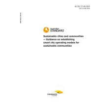AS ISO 37106:2020 AS ISO 37106:2020