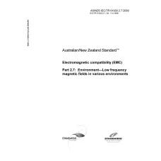 AS/NZS IEC TR 61000.2.7:2009