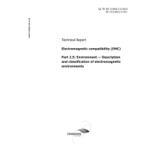 SA TR IEC 61000.2.5:2019 SA TR IEC 61000.2.5:2019