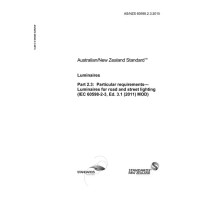 AS/NZS 60598.2.3:2015