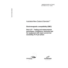 AS/NZS 61000.4.27:2012