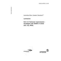 AS/NZS 60598.2.5:2018