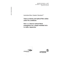 AS/NZS IEC 60332.1.1:2017