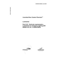 AS/NZS 60598.2.22-2005 AS/NZS 60598.2.22-2005