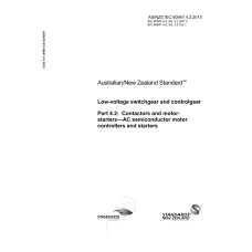 AS/NZS IEC 60947.4.2:2015 AS/NZS IEC 60947.4.2:2015
