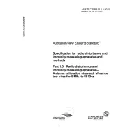AS/NZS CISPR 16.1.5:2015