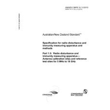 AS/NZS CISPR 16.1.5:2015