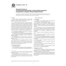 ASTM E2607-08 ASTM E2607-08