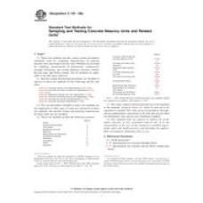 ASTM C140-08a ASTM C140-08a