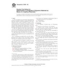 ASTM D3835-08