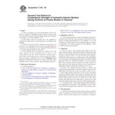 ASTM C349-08 ASTM C349-08