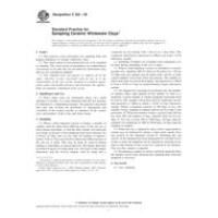 ASTM C322-09