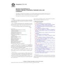 ASTM C110-09 ASTM C110-09