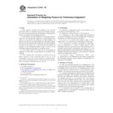 ASTM E2022-08 ASTM E2022-08