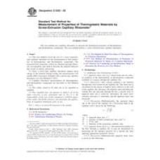ASTM D5422-09 ASTM D5422-09