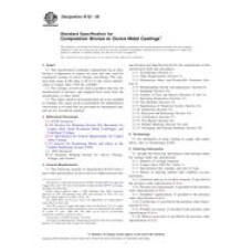 ASTM B62-09 ASTM B62-09