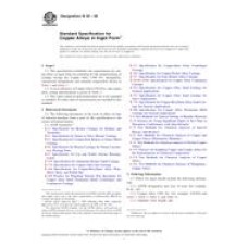 ASTM B30-09 ASTM B30-09