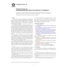 ASTM E666-09 ASTM E666-09