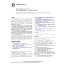 ASTM C90-09 ASTM C90-09