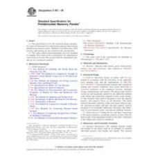 ASTM C901-09 ASTM C901-09