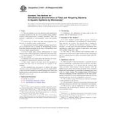 ASTM D4454-85(2009) ASTM D4454-85(2009)