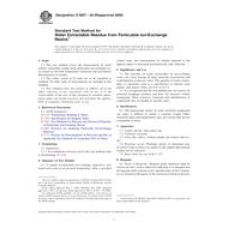 ASTM D5627-94(2009) ASTM D5627-94(2009)