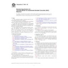 ASTM C1660-09