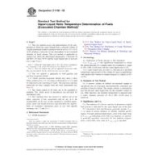 ASTM D5188-09 ASTM D5188-09