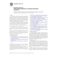 ASTM D870-09 ASTM D870-09