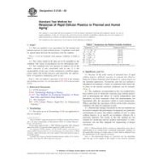 ASTM D2126-09