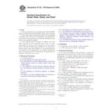 ASTM B162-99(2009) ASTM B162-99(2009)