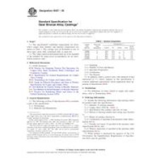 ASTM B427-09 ASTM B427-09