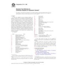 ASTM C114-09b