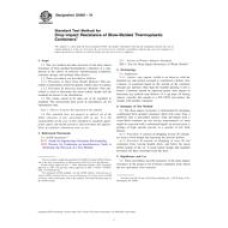 ASTM D2463-10 ASTM D2463-10