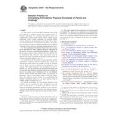 ASTM D5201-05a(2010) ASTM D5201-05a(2010)