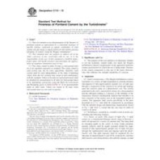 ASTM C115-10 ASTM C115-10