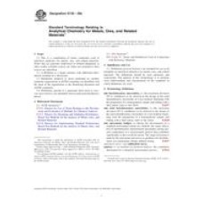 ASTM E135-09a