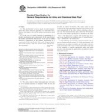 ASTM A999/A999M-04a(2009) ASTM A999/A999M-04a(2009)