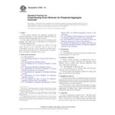 ASTM C938-10 ASTM C938-10