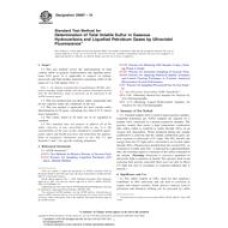 ASTM D6667-10 ASTM D6667-10