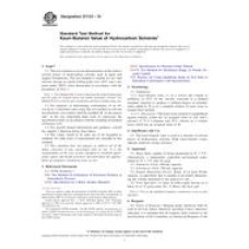 ASTM D1133-10 ASTM D1133-10
